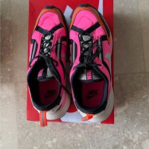 Nike Kids Vibrant Pink and Black Sneakers